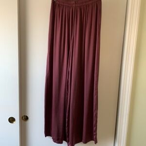 Grizas Silk Wide Leg Pants XS